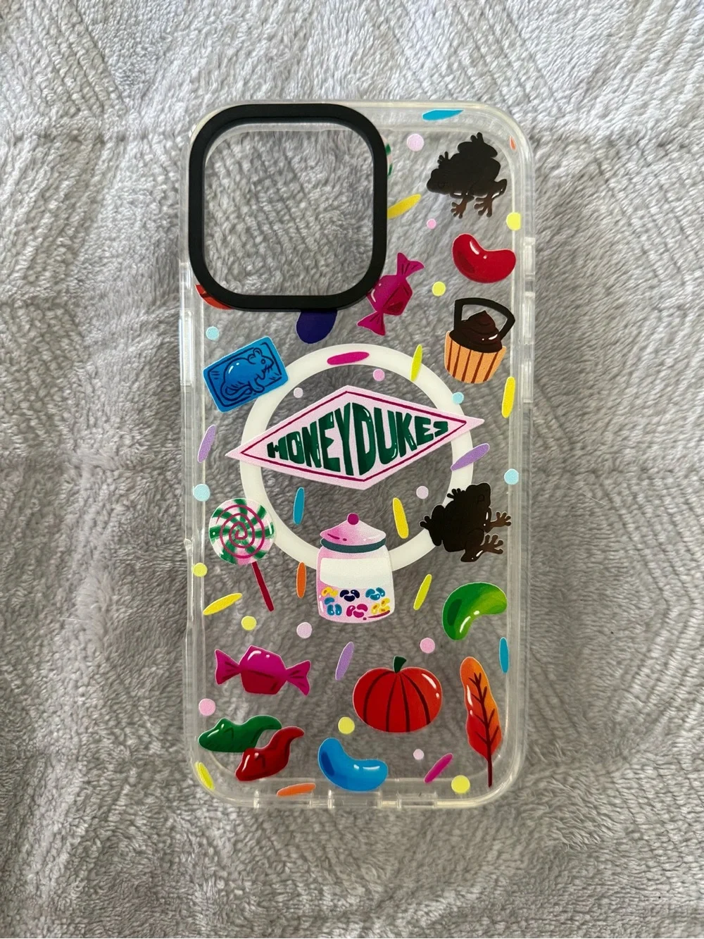 Honeydukes Clear Candy-Themed Phone Case - Multicolor